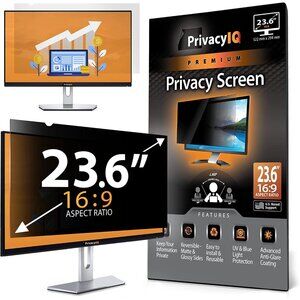 23.6" 16:9 Monitor Privacy Screen anti glare UV Blue light blocking removeable